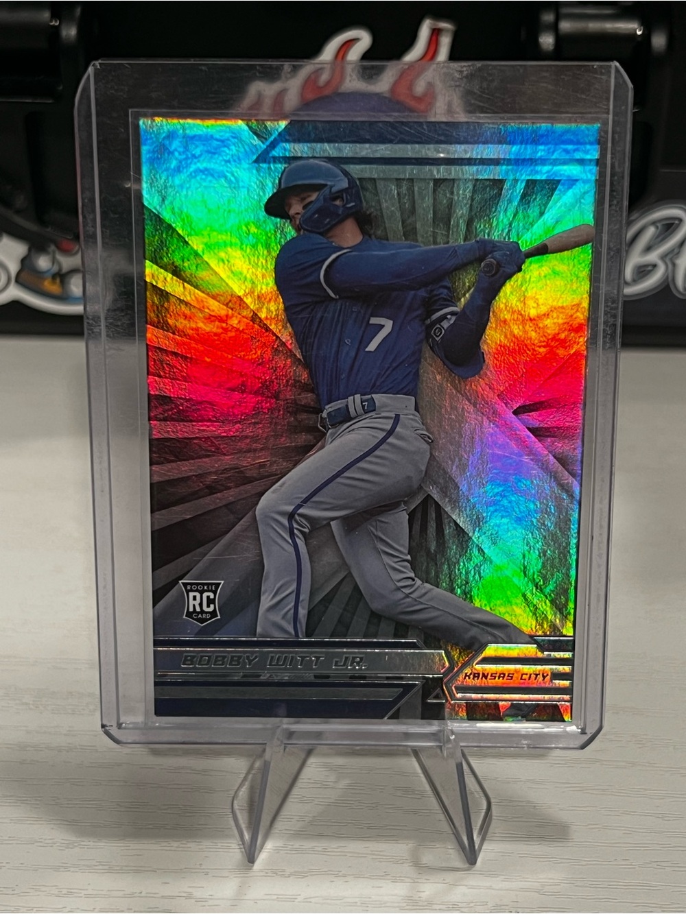 Bobby Witt jr silver rookie card